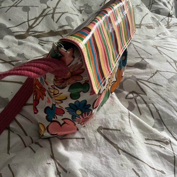 DisneyParks Colorful Floral Crossbody Bag - Picture 3 of 6